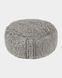 Meditationskudde ull Premium wool meditation cushion, Silver Grey - Yogiraj