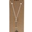 Halsband Gemstone Classic Point Pendant - Rock Quartz