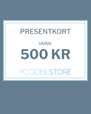 Presentkort Yogobe Store - 500 kr