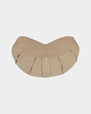 Outer case meditation cushion, crescent, Beach Beige - Yogiraj