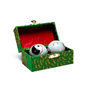 Kinesisk hälsoboll Health Balls Yin Yang, Vit/Grön