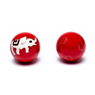 Kinesisk hälsoboll Health Balls Elephants, Röd/Vit