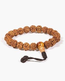 Mala armband Rudrakshafrön