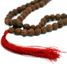 Mala halsband Rudraksha Mala - Brun