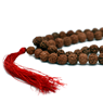 Mala halsband Rudraksha Mala - Brun