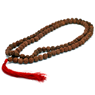 Mala halsband Rudraksha Mala - Brun
