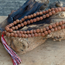 Mala halsband Rudraksha Mala - Natural