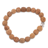 Mala armband Rudraksha Buddha Bangle Mala - Natural