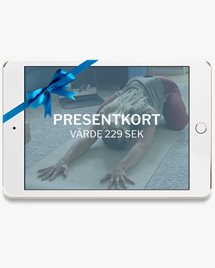 Presentkort: Yogobe Play - yoga, träning, friskvård online
