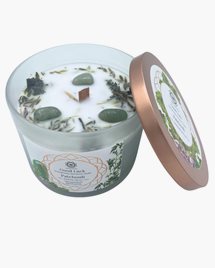 Doftljus Good Luck - Patchouli and Green Aventurine Candle