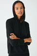 Yogatopp Hommi Hood Black - Movesgood