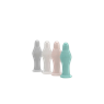 Face mini massage cup - Curam