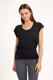 Yogatopp Mula Yoga Top, Urban Black - Urban Goddess
