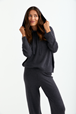 Yogatopp Hommi Hood Dark Grey - Movesgood