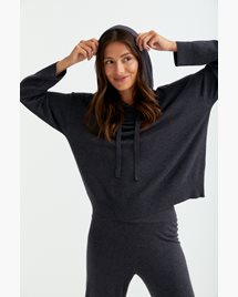 Yogatopp Hommi Hood Dark Grey - Movesgood