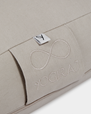Meditation cushion Infinity, Misty Greige - Ulrica Norberg x Yogiraj