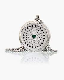Halsband Aromatherapy Diffuser Necklace - Heart
