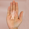 Kristallängel Hand Carved Gemstone Angel - Rose Quartz