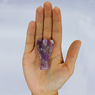 Kristallängel Hand Carved Gemstone Angel - Amethyst