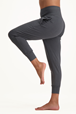 Yogabyxor Bhumi Yoga Pants, Charcoal - Urban Goddess