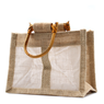 Väska Small Pure Jute and Cotton Window Bag