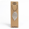 Halsband Necklace, Bravery Leaf - Silver