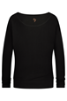 Yogatopp Budhi Longsleeve, Onyx Black - Urban Goddess