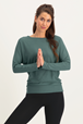 Yogatopp Budhi Longsleeve, Forest - Urban Goddess