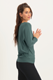 Yogatopp Budhi Longsleeve, Forest - Urban Goddess
