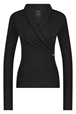Yogatopp Ishtar Longsleeve, Onyx Black - Urban Goddess