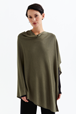Petrina Poncho Khaki - Movesgood