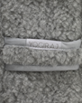 Rectangular Premium wool bolster, Silver grey - Yogiraj