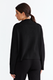 Yogatopp Hay Sweater, Black - Movesgood