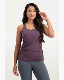 Yogatopp Kami Yoga Tank, Berry - Urban Goddess