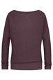 Yogatopp Budhi Yoga Longsleeve, Berry - Urban Goddess