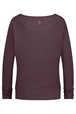 Yogatopp Budhi Yoga Longsleeve, Berry - Urban Goddess
