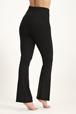 Yogabyxor Aura Flared Yoga Sport pant, Onyx Black - Urban Goddess