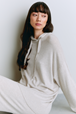 Yogatopp Hommi Hood, Oat - Movesgood