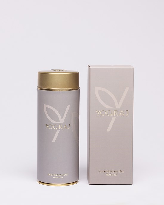 Tea Ginger Elderberry shot  - Yogiraj
