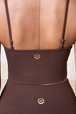 Yogabyxor Eira High-Rise Bamboo Leggings, Chestnut - Studio K