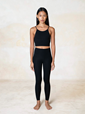 Yogabyxor Eira High-Rise Bamboo Leggings, Pitch black - Studio K