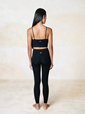 Yogabyxor Eira High-Rise Bamboo Leggings, Pitch black - Studio K