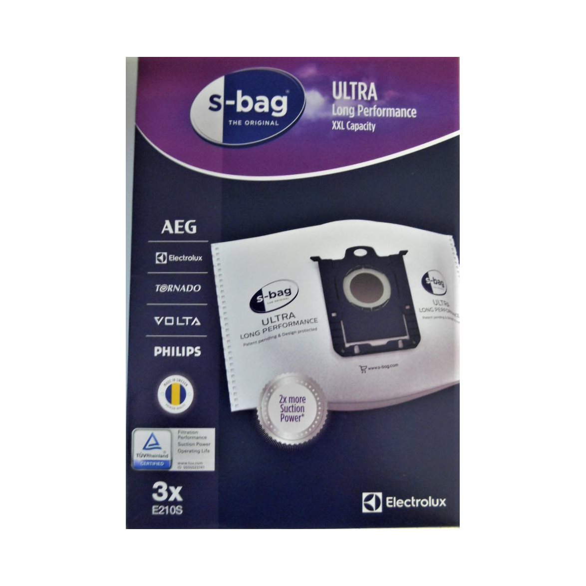 PakTrade Filtro Per Aspirapolvere AEG Electrolux - Modello AEF08, EF17, S-Bag - Filtro Di Ricambio Aria