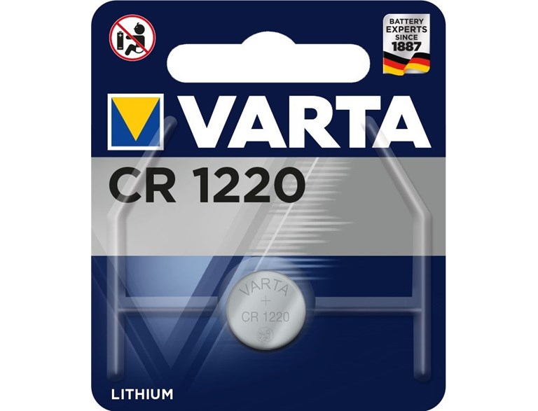Varta Cr1220 3V Lithium Knappcellsbatteri