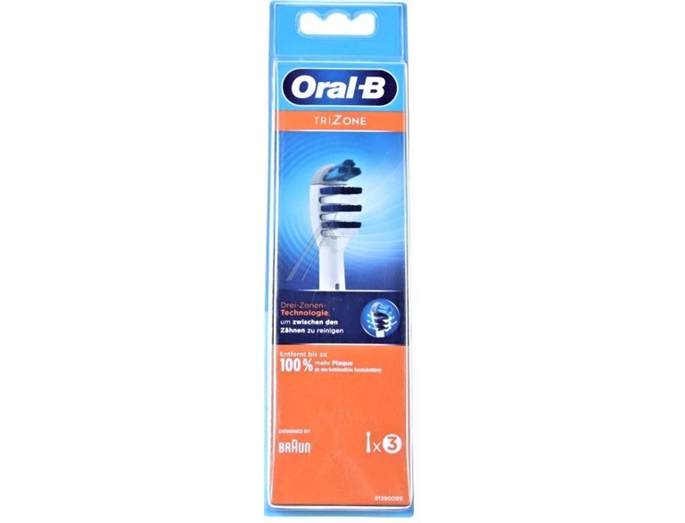 Oral-B Braun Trizone Tandborsthuvud 3-Pack