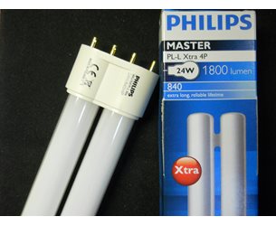 Philips Kompaktlysrör Pl-L/4P  24W/840 1800Lm 4000K 36000Tim X-Tra