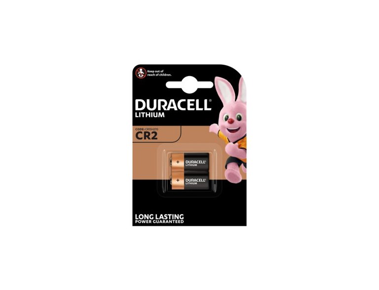 Duracell 3V Cr2 Lithiumbatteri  2-Pack  *