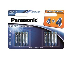 Panasonic 1,5V Aaa/Lr03 8-Pack Evolta  *