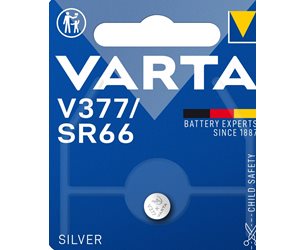 Varta V377 Sr626 1,55V Silver Oxid Knappcellsbatteri