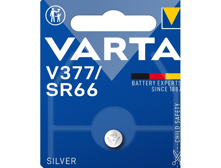 Varta V377 Sr626 1,55V Silver Oxid Knappcellsbatteri